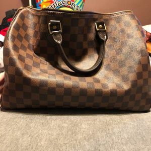Louis Vuitton damier ebene speedy 35